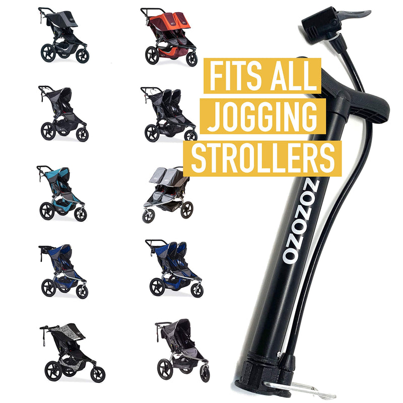 [Australia - AusPower] - Stroller Tire Pump Mini Air Pump for Jogging Baby Strollers - Compatible with BOB, Graco, Thule, Bugaboo, Trend & All Joggers 