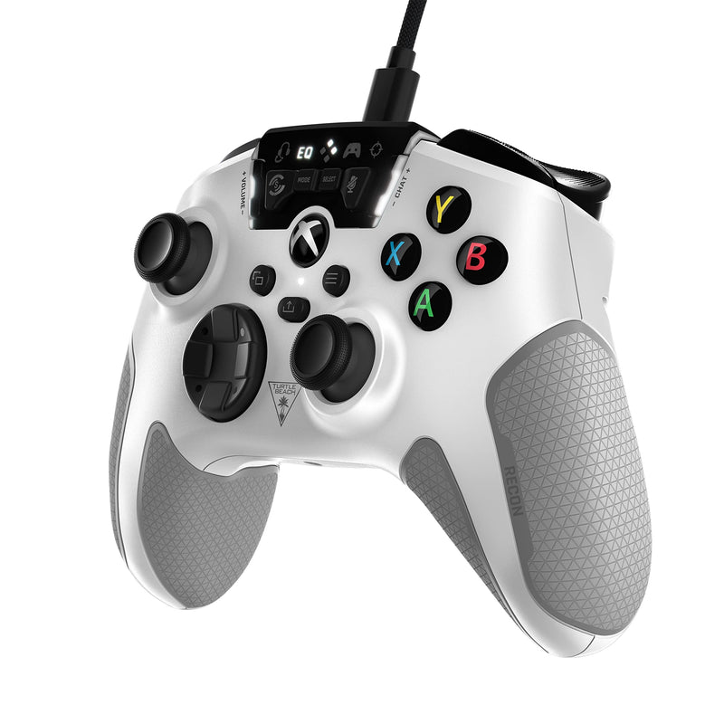 [Australia - AusPower] - Turtle Beach Recon Controller Wired Gaming Controller for Xbox Series X & Xbox Series S, Xbox One & Windows 10 PCs Featuring Remappable Buttons, Audio Enhancements, and Superhuman Hearing - White 