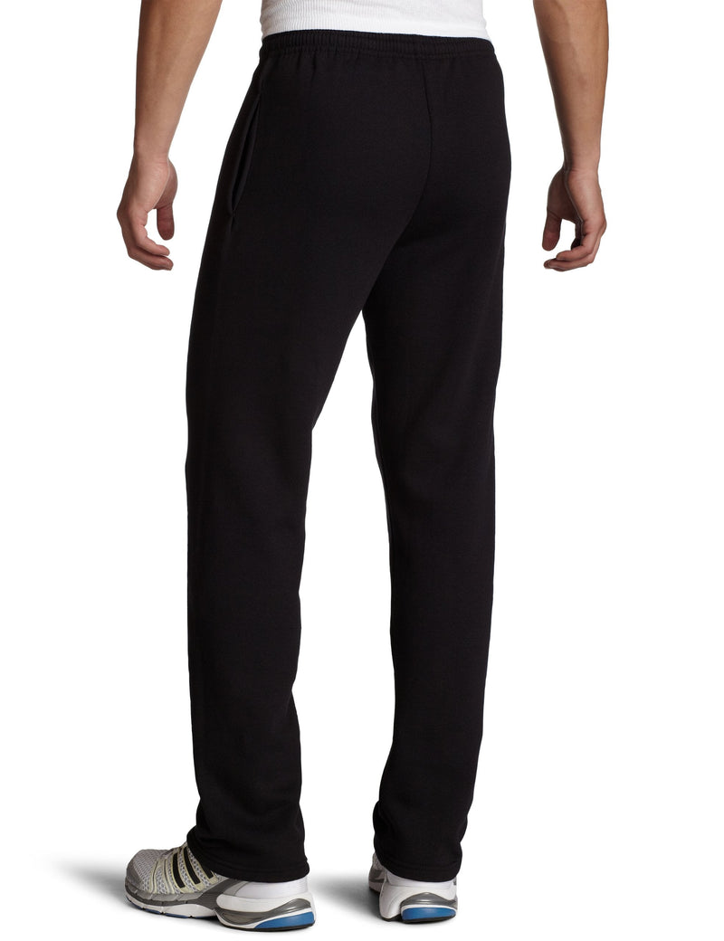 [Australia - AusPower] - Russell Athletic Men's Dri-Power Open Bottom Sweatpants with Pockets XX-Large Black 
