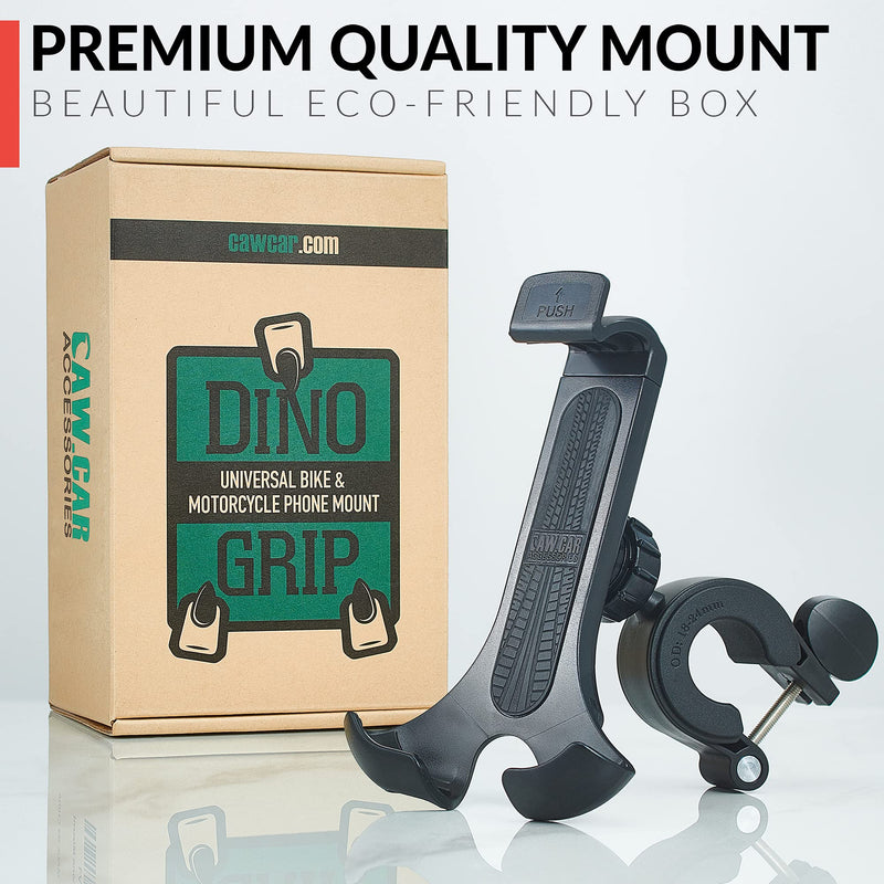 [Australia - AusPower] - New 2021 Bicycle & Motorcycle Phone Mount - The Most Secure One-Handed Bike Phone Holder for iPhone, Samsung or Any Smartphone. Stress-Resistant and Highly Adjustable. +100 to Safeness & Comfort 