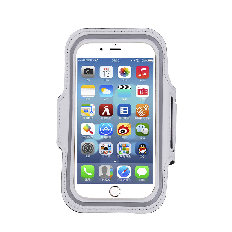 [Australia - AusPower] - ABP Digital Water Resistant Sports Armband with Key Holder for iPhone 6, 6 Plus, 7, 7 Plus, Galaxy Note 5, Galaxy S7 (5.5-6 Inch), Bundle with Screen Protector 