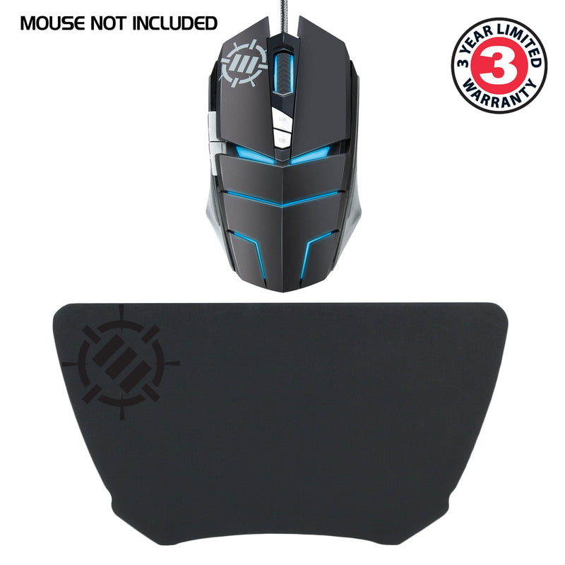 [Australia - AusPower] - ENHANCE Gaming Mouse Wrist Rest - Firm Wrist Pad for PC Gamers and Esports Professionals with Ergonomic Support, Non-Slip Rubber Backing, Anti-Fray Design - Great for Gaming or Office Use Mouse Size 