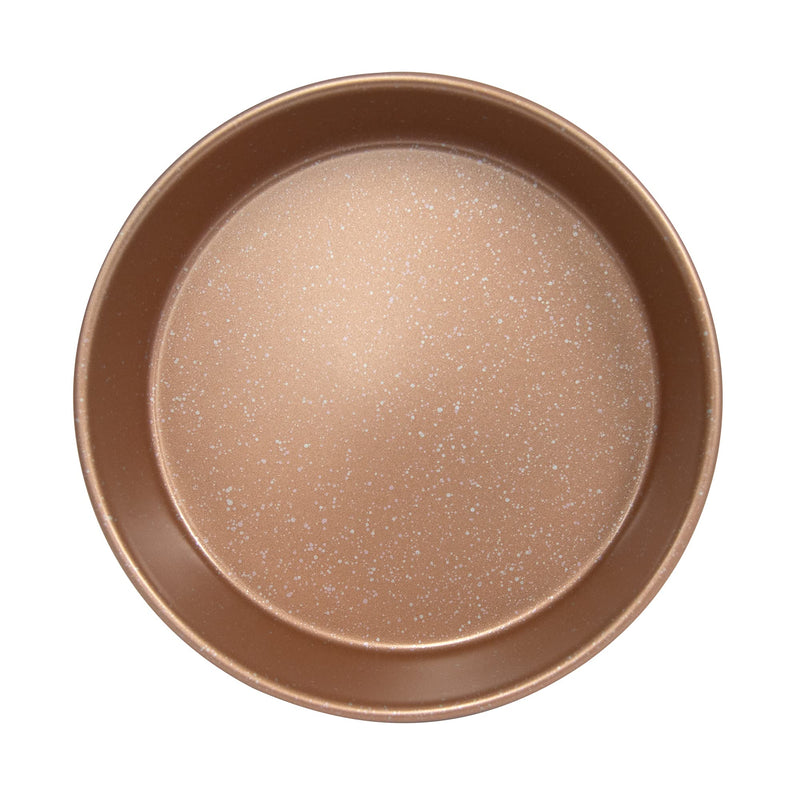 [Australia - AusPower] - casaWare Ceramic Coated NonStick 9-Inch Round Pan, Rose Gold 