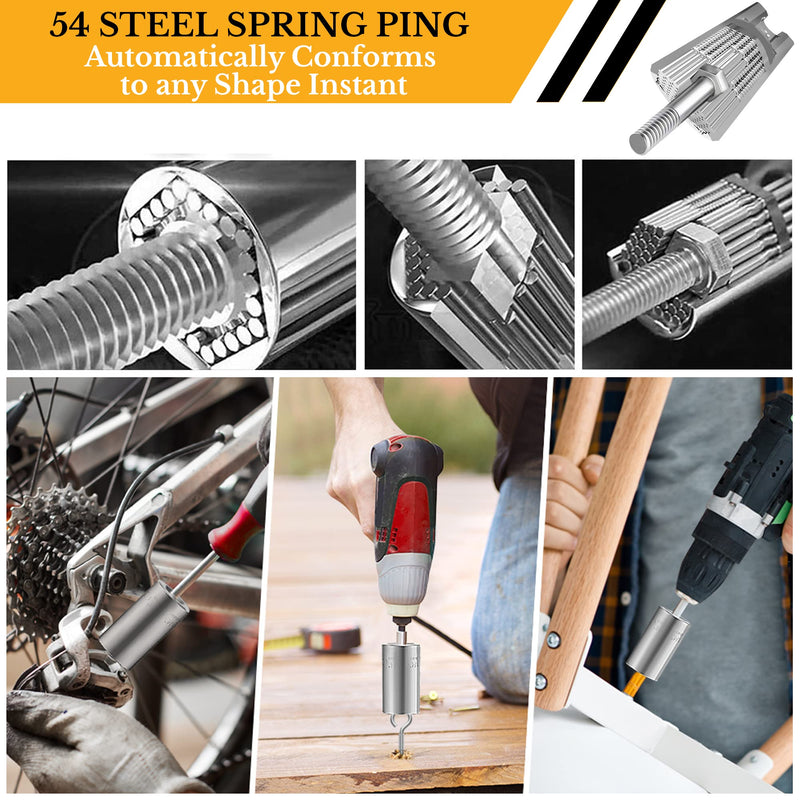 [Australia - AusPower] - Universal Socket Tools Gifts for Men, Dad Gifts, Stocking Stuffers Mens Gifts Christmas Gifts for Men Him Dad Boyfriend Father Husband Mechanic Tools for Men Who Have Evreything Cool Stuff Gadgets 