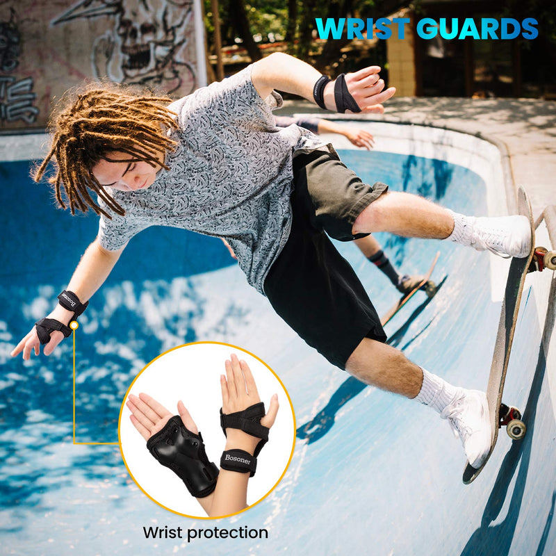 BOSONER Wrist Guards for Adults/Kids Wristsavers Impact Sport Wrist
