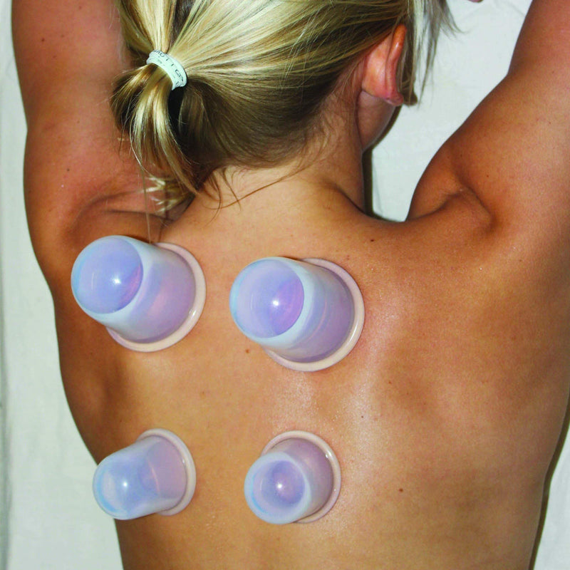[Australia - AusPower] - Cupping Therapy Set Massage Cups - by DoSensePro - Acupuncture Home Cupping Therapy Set for Arthritis, Pain Relief, Anti Aging, Anti Cellulite - Best Relaxation Gift - 6 Silicone Vacuum Cups 