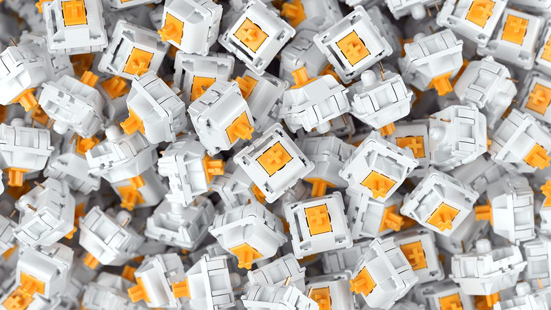 [Australia - AusPower] - Glorious Panda Switch (LUBED) - 36x Plate Mounted 3 pin Switches for Mechanical Keyboards (GLO-SWT-HPANDA-LUBED) Panda Lubed 