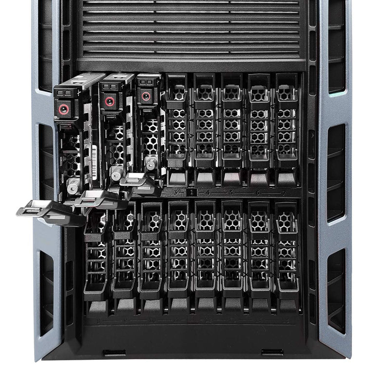 [Australia - AusPower] - WorkDone 4-Pack - 2.5" Hard Drive Caddy G176J Compatible for Dell PowerEdge Server - T440 T640 R330 R430 T430 R630 T630 R730 R830 R930 R320 R420 and More - Hot-Swap Tray - Setup with Detailed Manual 