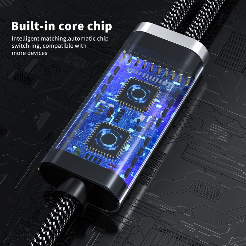 [Australia - AusPower] - USB C to USB C Female Adapter USB Y Splitter Cable,USB C Male to 2USB-C Female Cord Converter,Dual Double USB C Port Hub USB C Split Adapter for Mac,Xbox One Series X/S,PS4,PS5,Laptop(NOT for monitor) 1 pack Black 