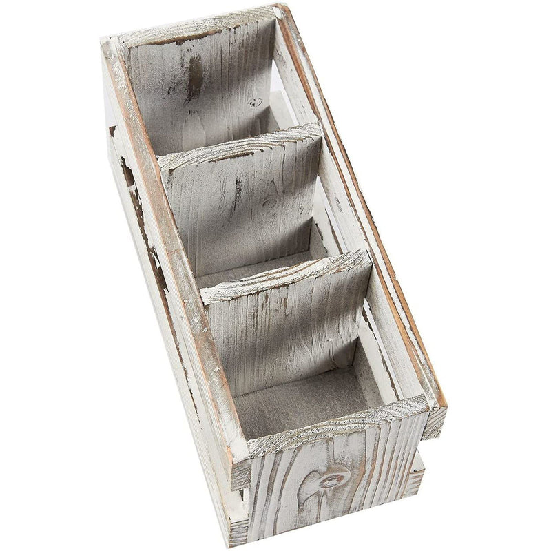[Australia - AusPower] - Wooden Desk Organizer, Pen and Pencil Holder (9.5 x 4.25 in.) 