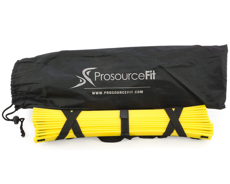 [Australia - AusPower] - ProsourceFit Speed Agility Ladder 8, 12, and 20 Rung for Speed Training and Sports Agility Workouts with Free Carrying Bag 12 Rungs 