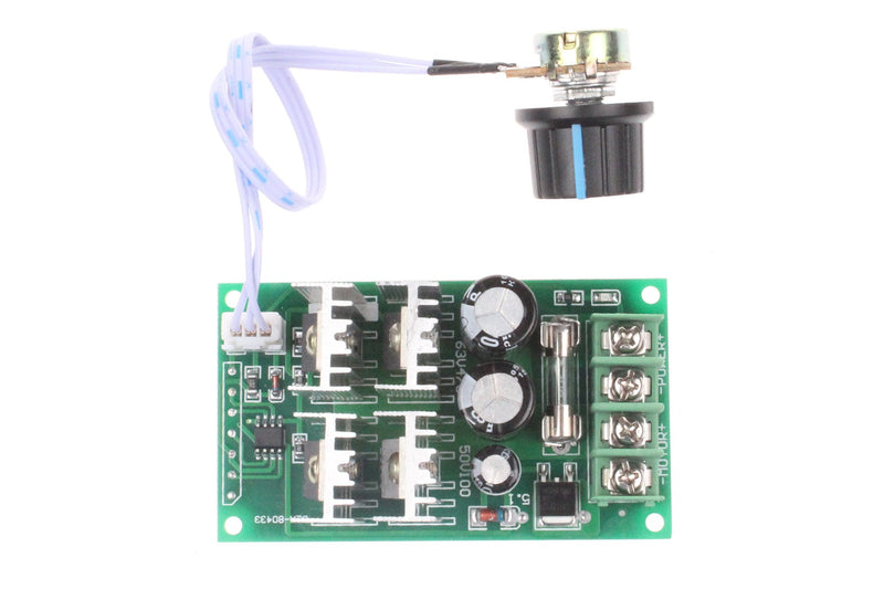 [Australia - AusPower] - NOYITO DC Two-wire Motor Speed Controller Brush Motor Controller 20A DC 6V-60V 12V 24V 36V 48V 30A Max Brush DC Motor Controller - Support MCU 0-5V 