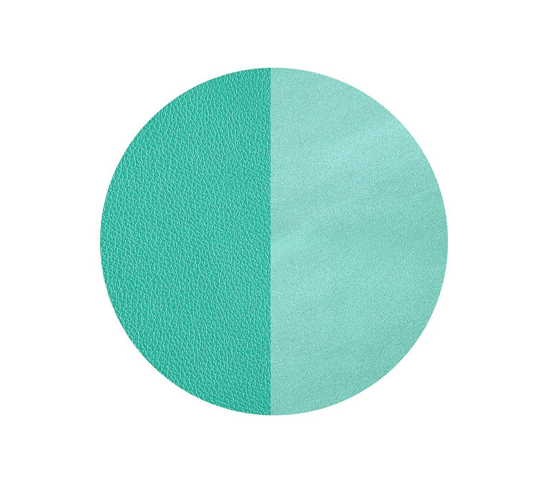 [Australia - AusPower] - Leather Desk Pad & Blotter, Nonslip PU Suede Base, Large Writing, Full Desk Coverage Mouse & Gaming Pad, Table Protector, Office Accessory, Water-Resistant and Multifunctional (Turquoise) 