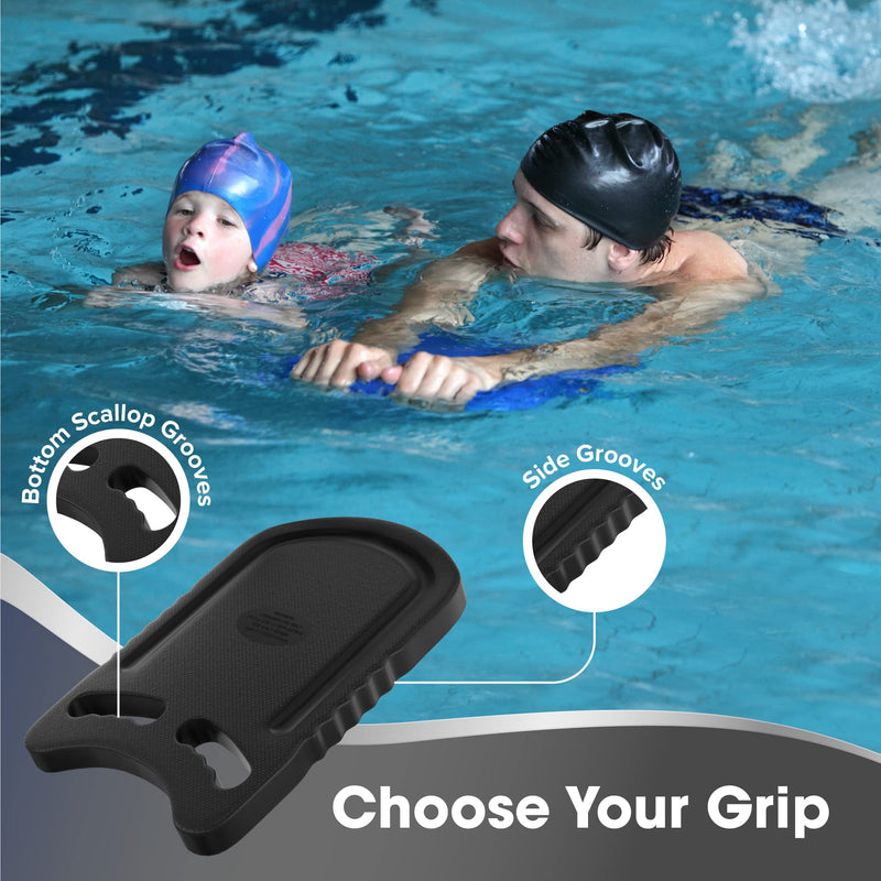 [Australia - AusPower] - Kickboard Adult & Youth Swim Buoy Aid Leg Kick Exercise Training Float for Swimming Pool or Open Water Foam Equipment | High Buoyancy | Non-Slip | EVA Material & BPA Free 