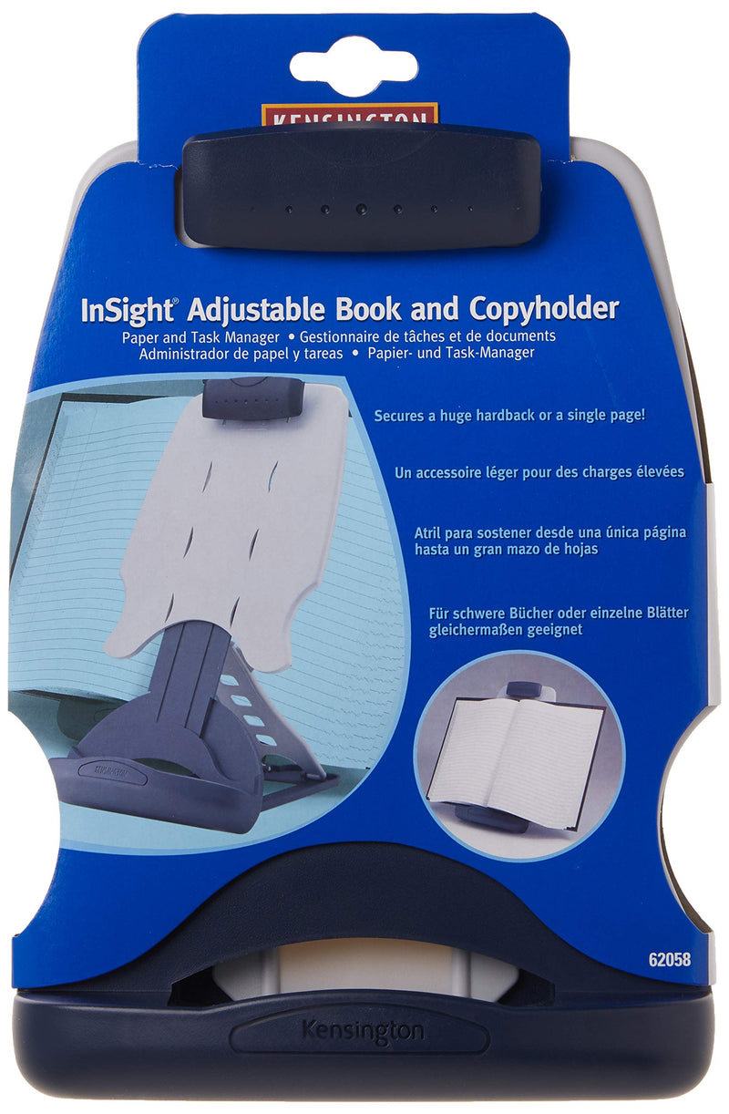 [Australia - AusPower] - Kensington Insight Adjustable Book and Copyholder (K62058US) , White 