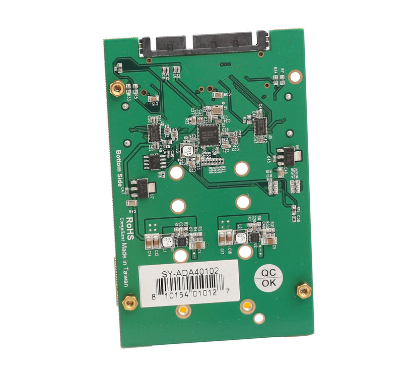 [Australia - AusPower] - Syba SY-ADA40102 3.5" SATAIII to M.2 SSD RAID Adapter Green M.2 RAID + SATA 