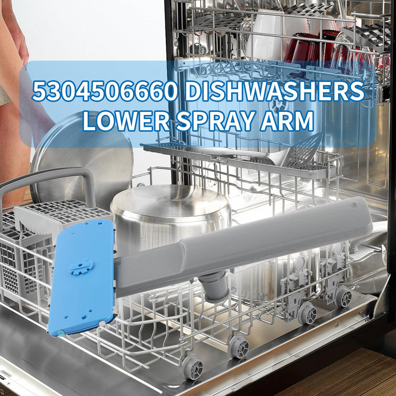[Australia - AusPower] - Abeskch 5304506660 Dishwashers Lower Spray Arm for Frigidaire Kenmore Electrolux Dishwashers 154830302, 154830303, 5304496886, 5304506532, PS11770509, PD00038240, EAP11770509, AP6038456 
