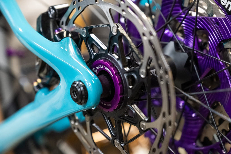[Australia - AusPower] - Wolf Tooth Centerlock Rotor Lockring Black 