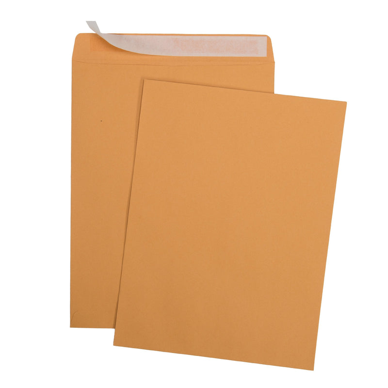 [Australia - AusPower] - 25 6 x 9 Self-Seal Brown Kraft Catalog Envelopes - 28lb, 25 Count, Ultra Strong Quick-Seal, 6x9 inch (38369) 