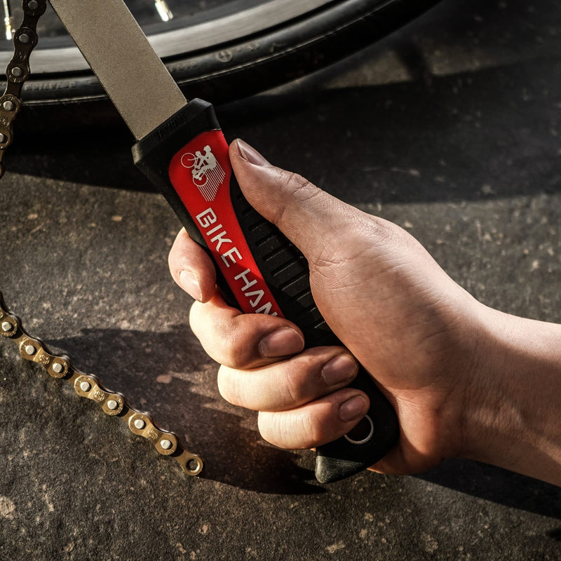 [Australia - AusPower] - BIKE HAND Compatible with Shimano Sram Freewheel Turner Install Removal Chain Whip Tool Kit - Cassette Remover - MTB Road 8 9 10 11 12 Speed - with Lockring Nut Tool 