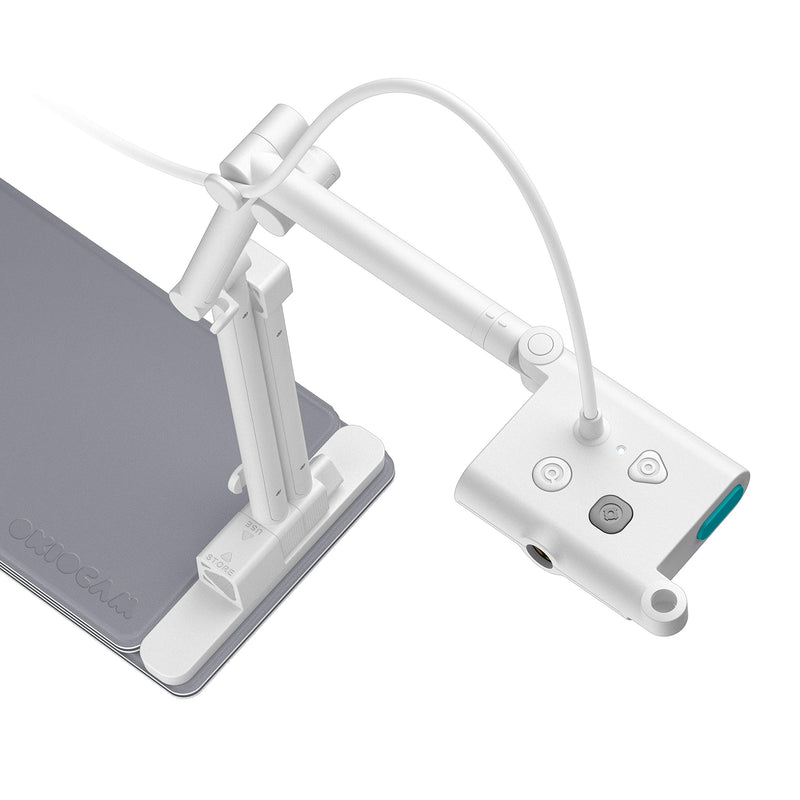 [Australia - AusPower] - OKIOLABS OKIOCAM T USB Webcam & Document Camera 11″ x 17″ for Distance Learning, Remote Working, Video Calling, Top Down Video Recording, Stop Motion and Time-Lapse Video, Quad High Definition 1944p 