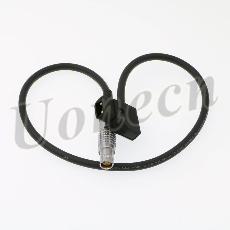 [Australia - AusPower] - Uonecn Anton Battery Power Cable 6 pin Female to Dtap plug Flexible Soft Cable For Red Scarlet Epic Camera 50cm 