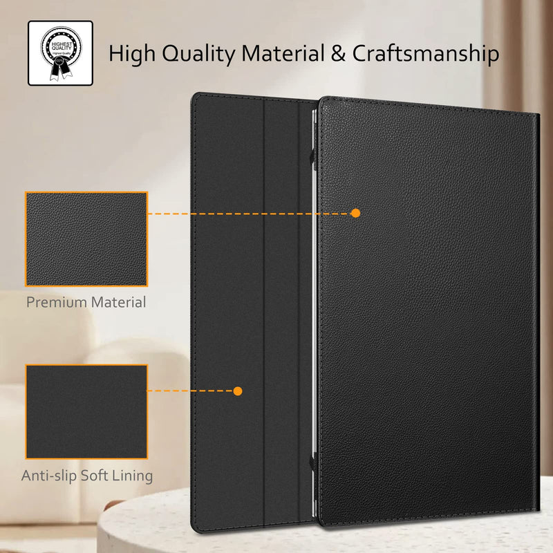 [Australia - AusPower] - Fintie Sleeve Case for 15.6" HP Pavilion 15-EGxxx 15t-eg000 / HP Pavilion 15-EHxxx 15z-eh000 Series - Premium PU Leather Protective Portfolio Book Cover, Black 