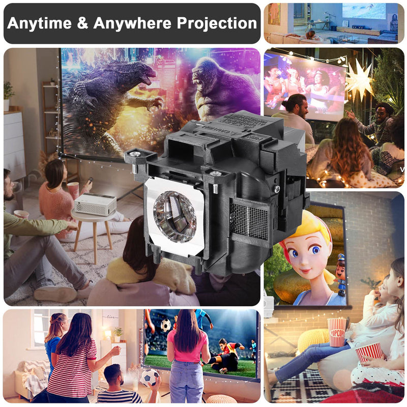 [Australia - AusPower] - Litance Replacement Projector Lamp Bulb for Epson ELPLP78 V13H010L78 PowerLite Home Cinema 2030 2040 2045 2000 740HD 730HD 725HD VS230 VS330 VS335W EX3220 EX5220 EX6220 EX7220 EX7230 EX7235 Projectors 