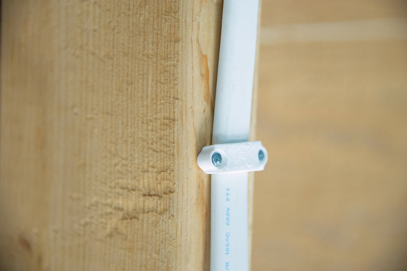 [Australia - AusPower] - Gardner Bender PS-175 Plastic Staple, 3/4 in., 14/3, 12/3, 10/3 (NM) Cable, White 