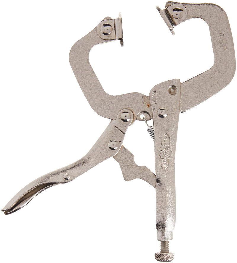 [Australia - AusPower] - IRWIN VISE-GRIP C Clamp, Locking with Swivel Pads, 4-inch (165) 