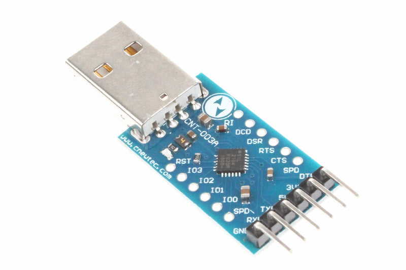[Australia - AusPower] - NOYITO CP2104 Serial Converter USB 2.0 to TTL UART Serial Adapter Module with Cables (Pack of 2) 