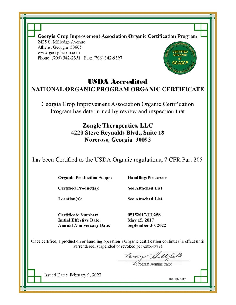 [Australia - AusPower] - Zongle USDA Certified Organic Eucalyptus Oil, Eucalyptus Radiata, 1 OZ 