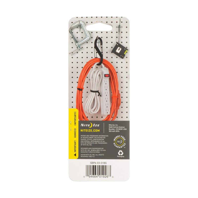 [Australia - AusPower] - Nite Ize SBP6-03-01BG S-Biner Carabiner, Size #6, Black 