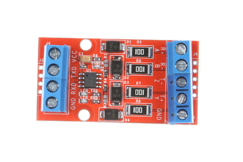 [Australia - AusPower] - NOYITO RS422 to TTL UART MCU Serial Port Signal Mutual Conversion Module with Over-Voltage Over-Current Protection (5V) 5V 