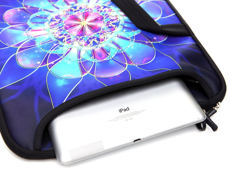 [Australia - AusPower] - 15.6-Inch Laptop Shoulder Bag Case Sleeve For 14 15" 15.6 Inch HP/Dell/Lenovo Blue 