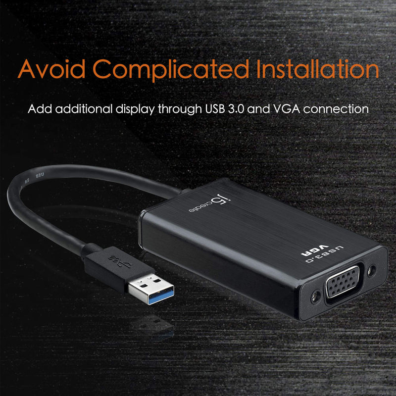 [Australia - AusPower] - j5create USB 3.0 to VGA Display Adapter without CE 