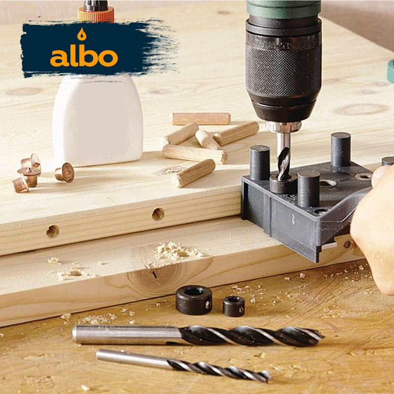 [Australia - AusPower] - ALBO Wooden Dowel Pins 1/2 x 2 inch Fluted Wood Dowels Rods 100 Pack Hardwood Crafts Dowel Pegs 1/2 x 2 Inch -100Psc 