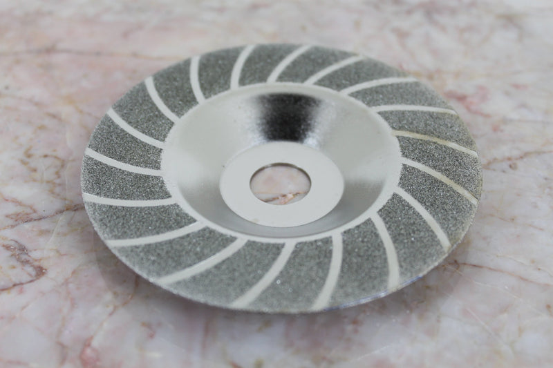 [Australia - AusPower] - TEMO 4 Inch Diamond Coated Grind Grinding Disc Wheel Bowl Shape Bowl blade 
