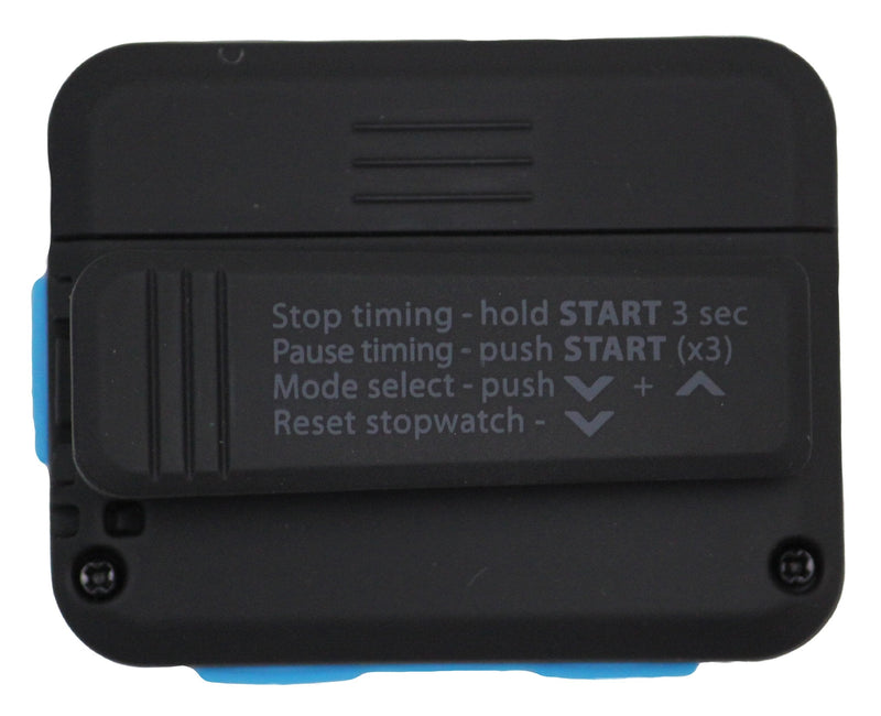 [Australia - AusPower] - Gymboss Interval Timer and Stopwatch - Black / Blue SOFTCOAT 