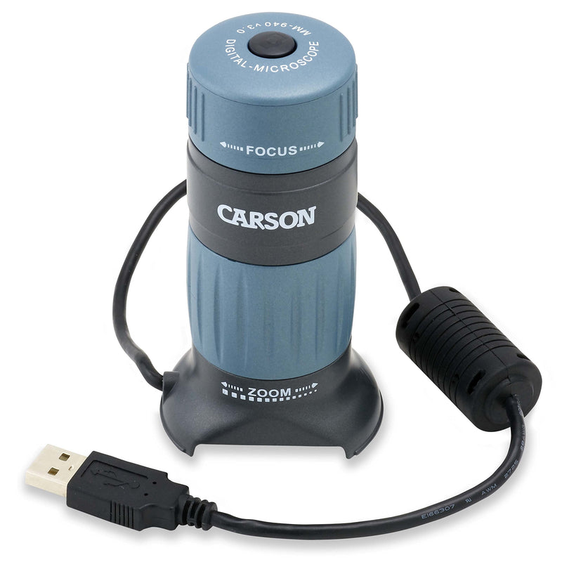 [Australia - AusPower] - Carson zPix USB Digital Microscopes with Intregrated Camera and Video Capture (MM-640, MM-940) zPix 300 (MM-940) 