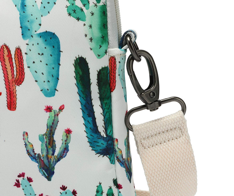 [Australia - AusPower] - Canvaslove Cactus Water Resistant Laptop Shoulder Messenger Bag for MacBook Pro 16 inch,15 inch Surface Laptop 3,Surface Book 2 and 14 inch,15 Inch,15.6 Inch Laptop 14 inch-15.6 inch & Macbook Pro 16 