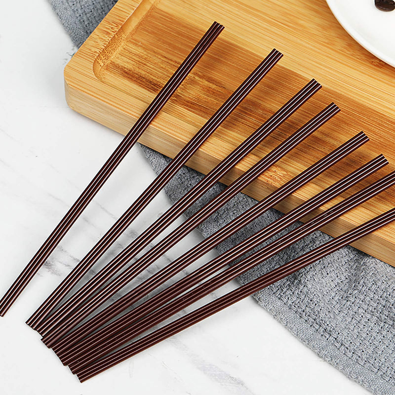 [Australia - AusPower] - Coffee Stirrers Sticks 400 Individually Wrapped 6.7in，Disposable coffee straw stirring rod，Coffee Straw，Disposable Plastic Drink Stirrer Sticks Health and Safety Three-hole coffee straw Brown disposable three-hole straw 400P 