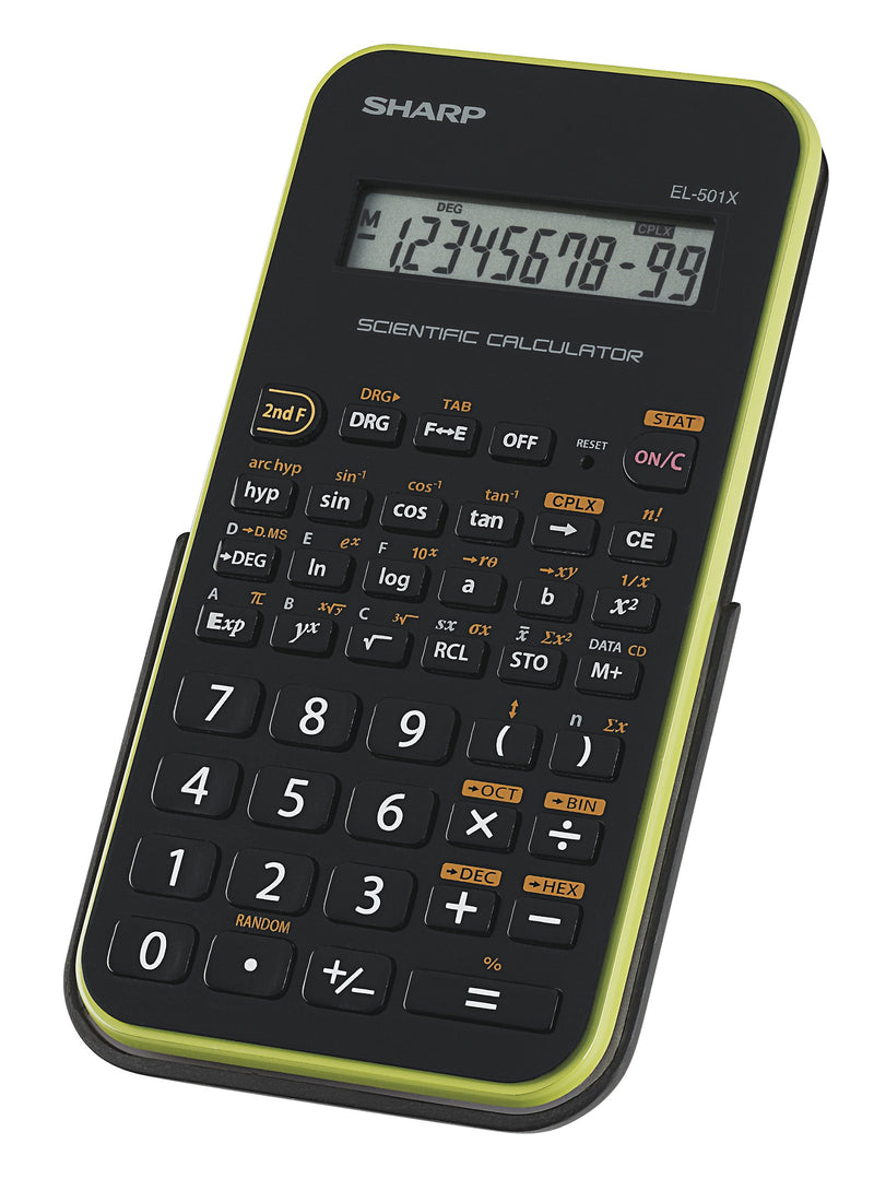 [Australia - AusPower] - Sharp EL-501XBGR Scientific Calculator 