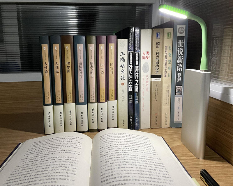 [Australia - AusPower] - Kyfreshpower Mini USB LED Lamp, Adjustable USB Night Light, Compatible for Power Bank, Laptop, Notebook, Reading, Computer Keyboard USB Light (8-Pack, Green) 