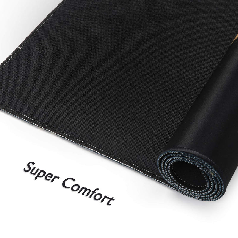 [Australia - AusPower] - iLeadon Extended Gaming Mouse Pad - Non-Slip Water-Resistant Rubber Base Computer Keyboard Mouse Mat, Desk Pad 35.1 x 15.75-inch 2.5mm Thick XX-Large, Ideal Partner for Work & Game,Black Gold 3-Black Gold 