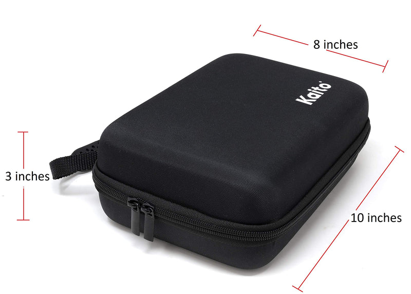 [Australia - AusPower] - Kaito RC500 EVA Hard Shell Storage Case with Double-Zipper and Carrying Handle for The Voyager KA500 Radio 