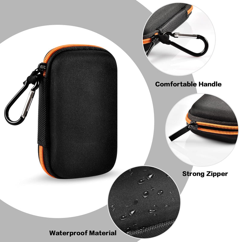 [Australia - AusPower] - Hard Case for SanDisk 250GB/ 500GB/ 1TB/ 2TB/ 4TB Extreme Portable External SSD, Travel Carrying Storage Bag Holder for USB Cables and Accessories (Box Only) 