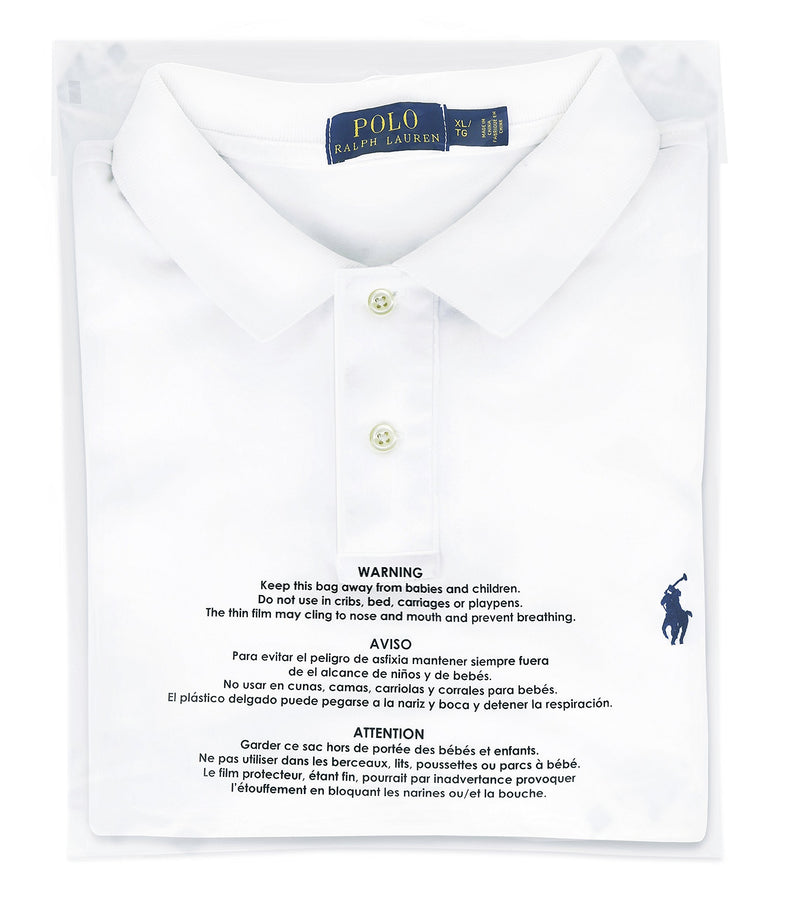 [Australia - AusPower] - Spartan Industrial - 10” X 13” (100 Count) Self Seal Clear Poly Bags with Suffocation Warning for Packaging, T Shirts & FBA - Permanent Adhesive 10" X 13" 