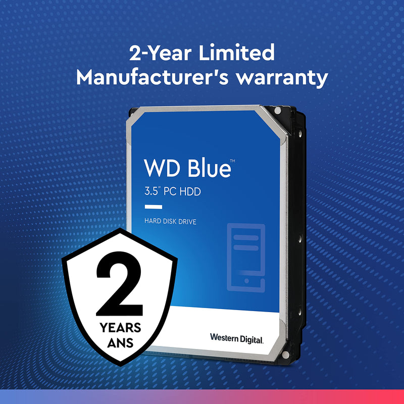 [Australia - AusPower] - Western Digital 2TB WD Blue PC Hard Drive - 7200 RPM Class, SATA 6 Gb/s, 256 MB Cache, 3.5" - WD20EZBX 