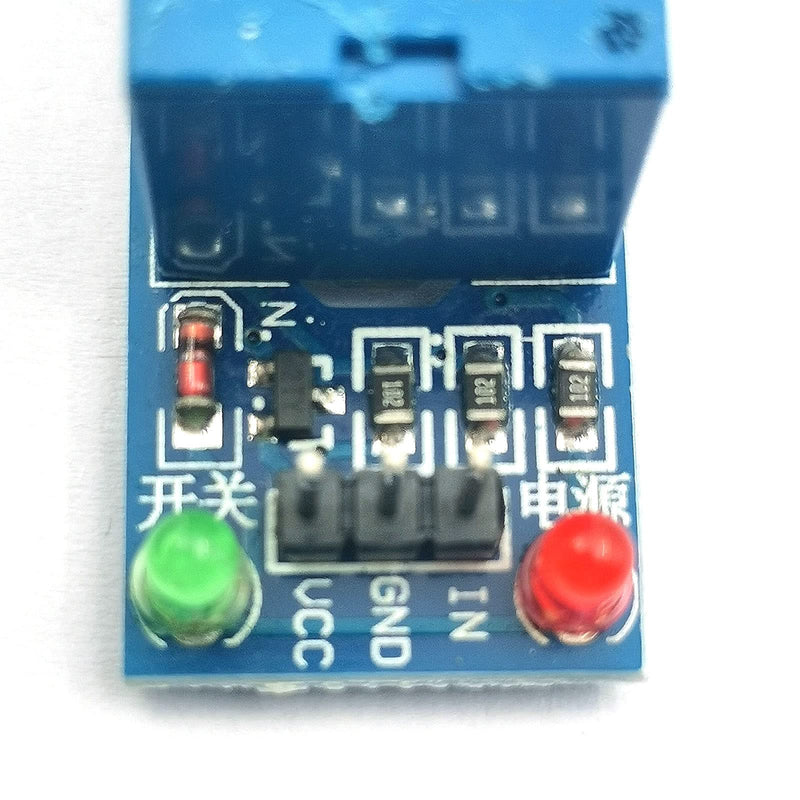 [Australia - AusPower] - FainWan 5pcs DC 5V 1 Channel Relay Module Interface Board Shield Low Level Trigger for SCM Household Appliance Control 
